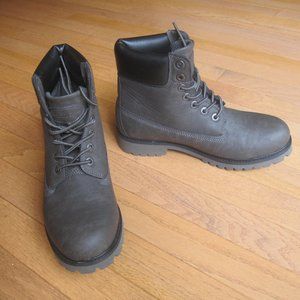Lugz Convoy Men's Boots Size 7.5 Charcoal Gray Water-Resistant